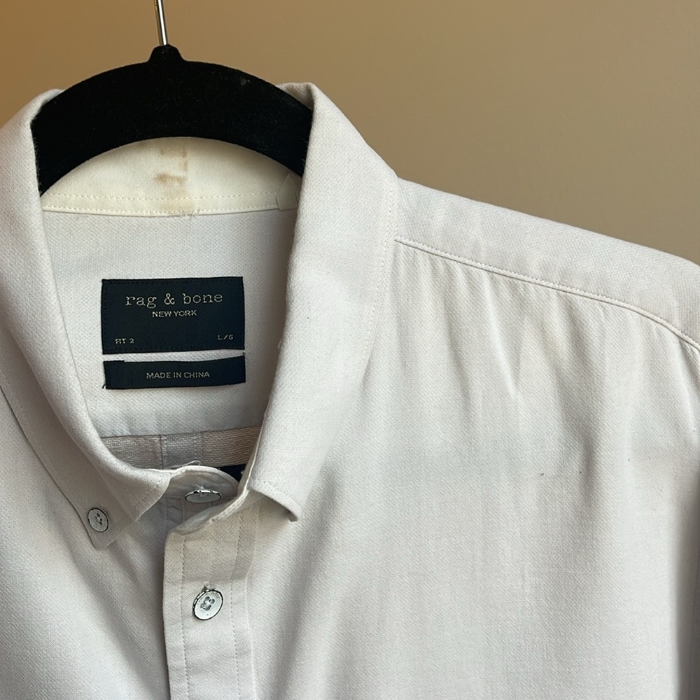 Rag and Bone mens shirt - Picture 10 of 12